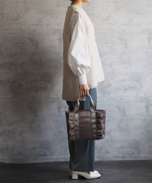 2WAY フリルトートバッグ 12-1116